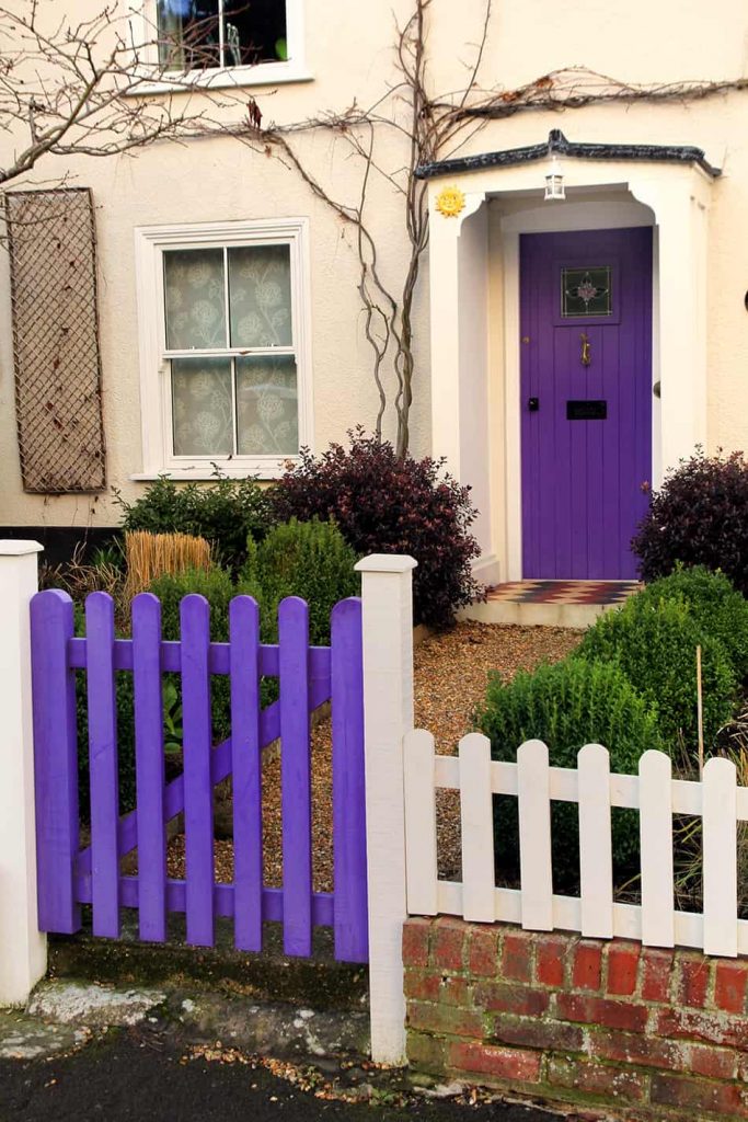 17 Purple Front Door Ideas to Make Your Home More Inviting - Homenish