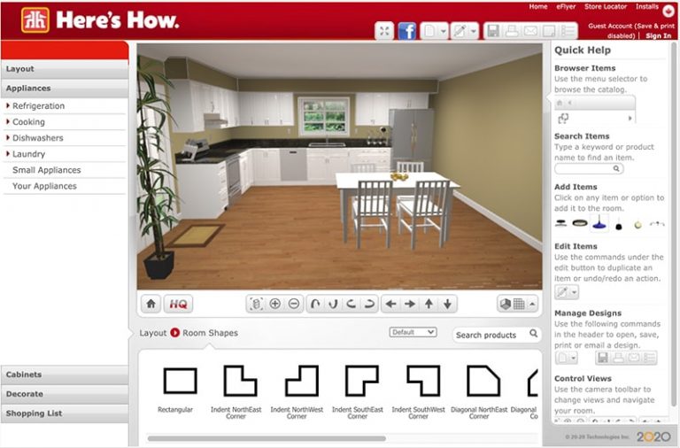 descargar home hardware kitchen design software