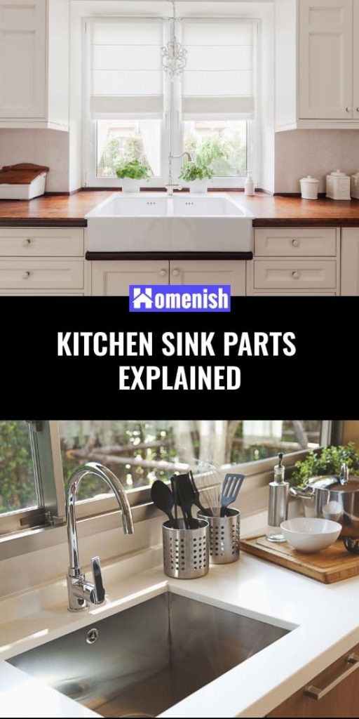 parts of a kitchen sink cabinet