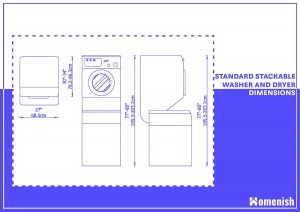 Washer And Dryer Dimensions Explained Diagrams Included Homenish