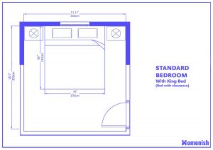 Average Bedroom Size and Layout Guide (with 9 Designs) - Homenish