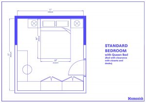 Average Bedroom Size and Layout Guide (with 9 Designs) - Homenish