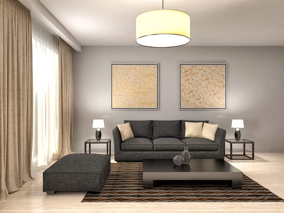empty space in living room ideas