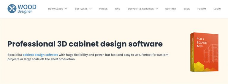 10 Best Free Kitchen Cabinet Design Software Homenish   Wooddesigner CabinetFile 768x284 