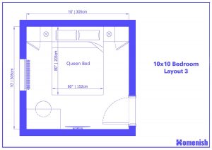 9 Ideal 10x10 Bedroom Layouts For Small Rooms - Homenish