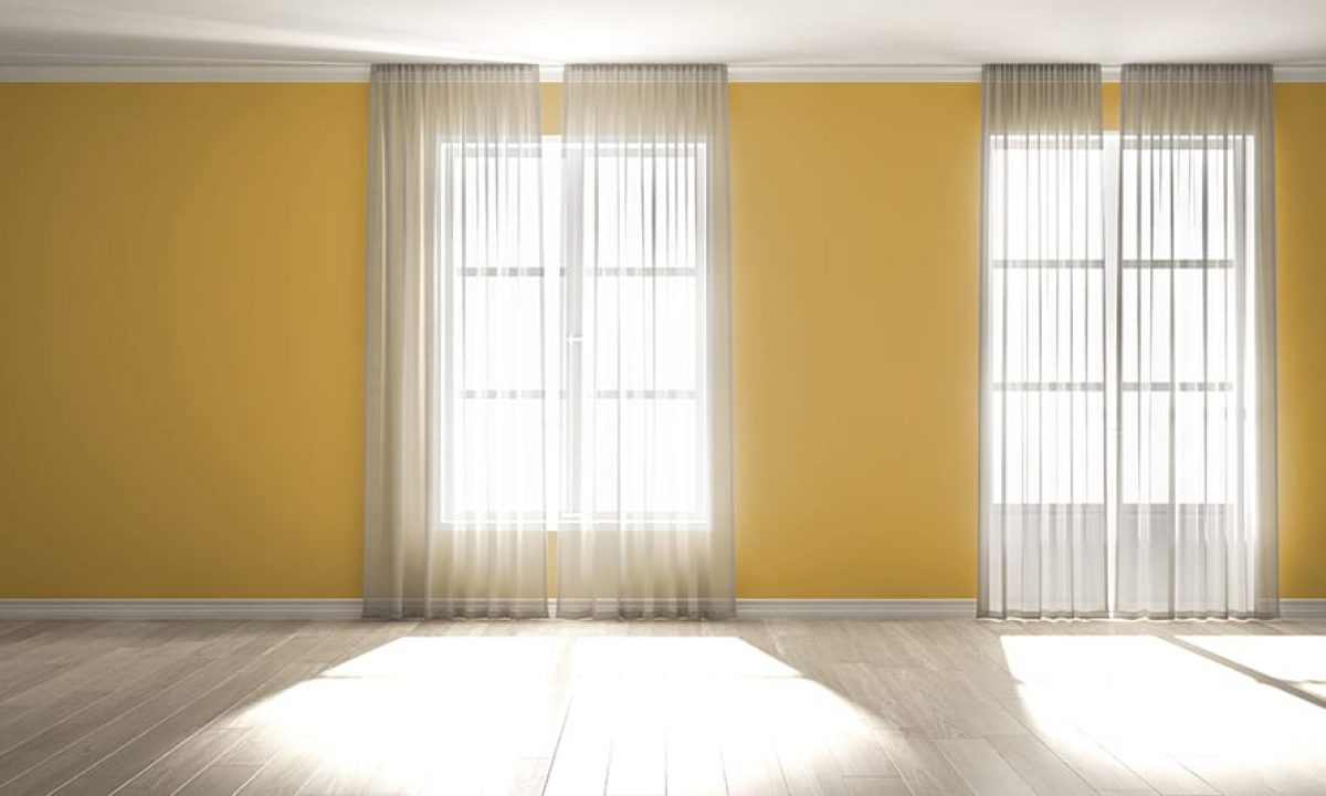 What Color Curtain Goes With Yellow Walls