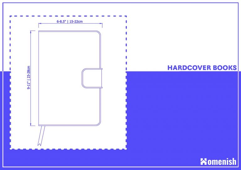 Guide to Standard Book Sizes (with Size Chart) Homenish