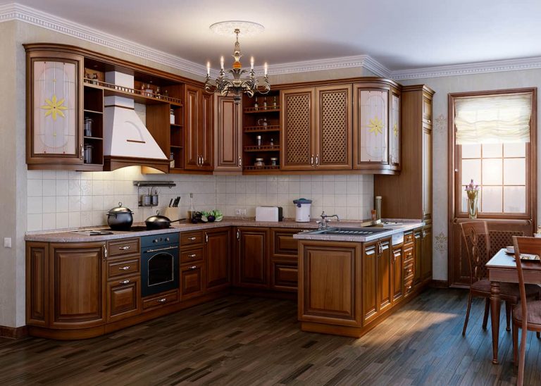 Should Wood Floors Be Lighter or Darker than Cabinets? - Homenish