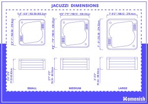 Jacuzzi Dimensions and Guidelines (with Diagrams) - Homenish