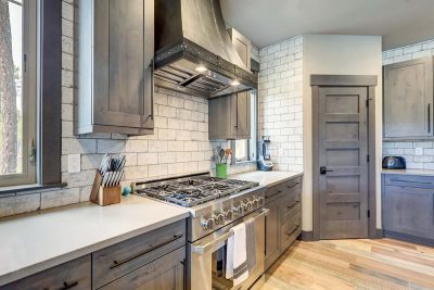 How and Where to End Backsplash on an Open Wall - Homenish