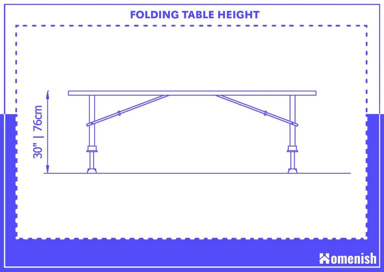 Folding Table Height 768x543 