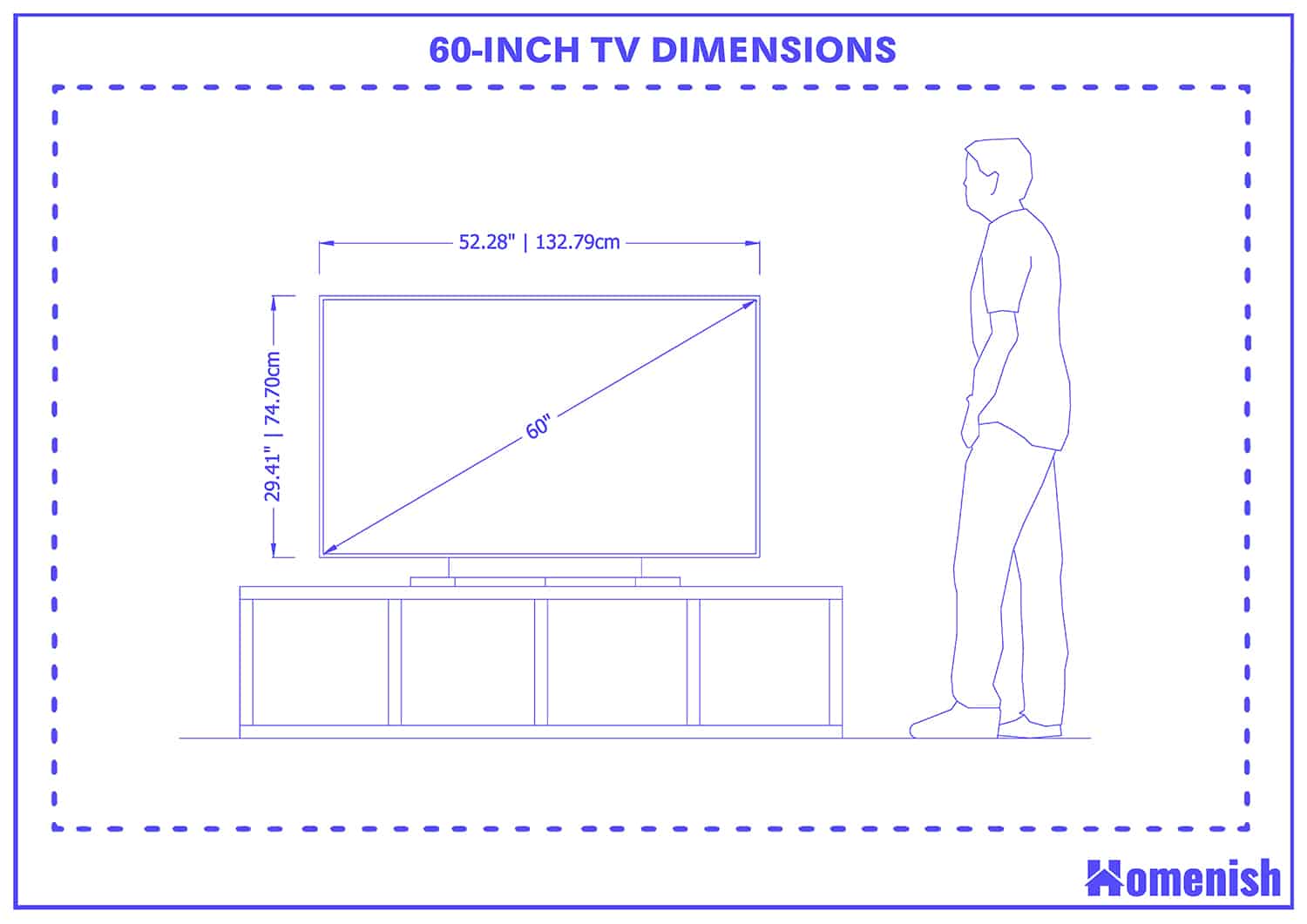 70 Tv Width And Height Vannoy Whaturest