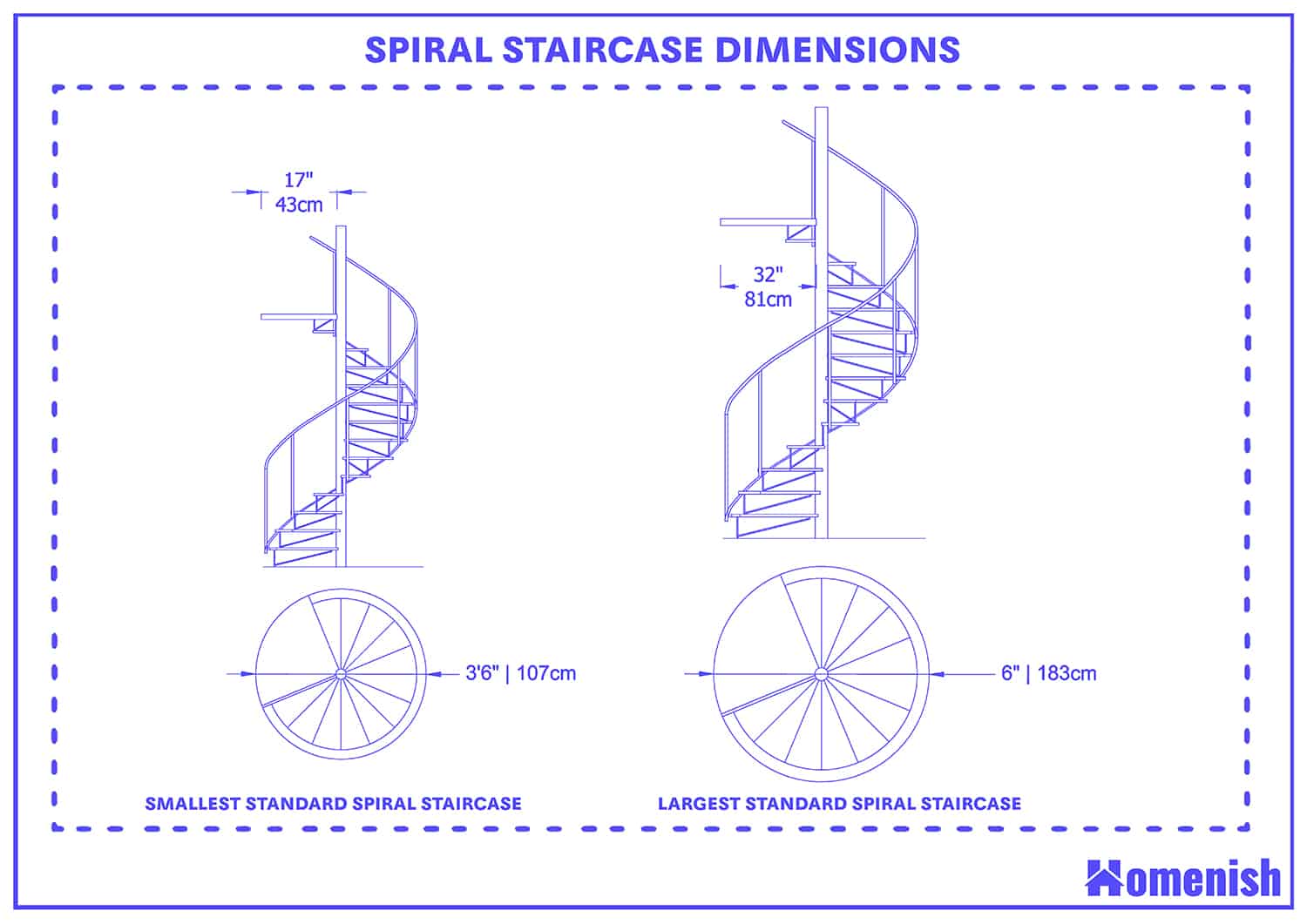  Spiral Staircase Dimensions Pdf