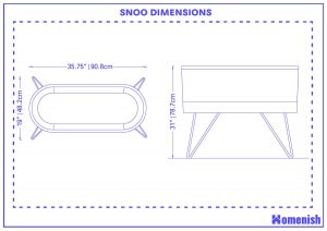 SNOO Dimensions and Guidelines (with Drawings) - Homenish