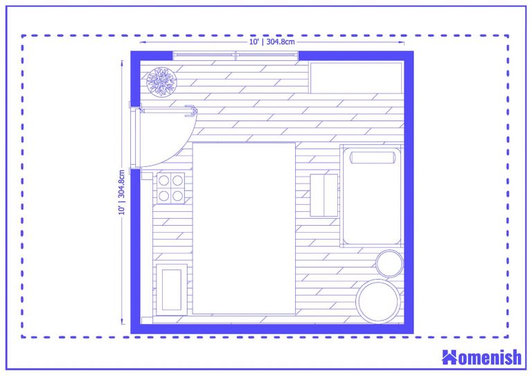 9 Practical 10x10 Nursery Layouts (with Floor Plans) - Homenish