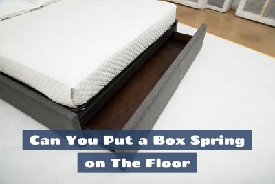 Can You Put a Box Spring on The Floor