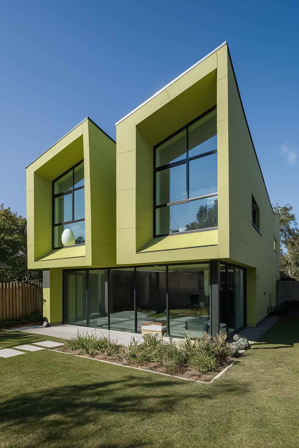Green Tudor Style Home