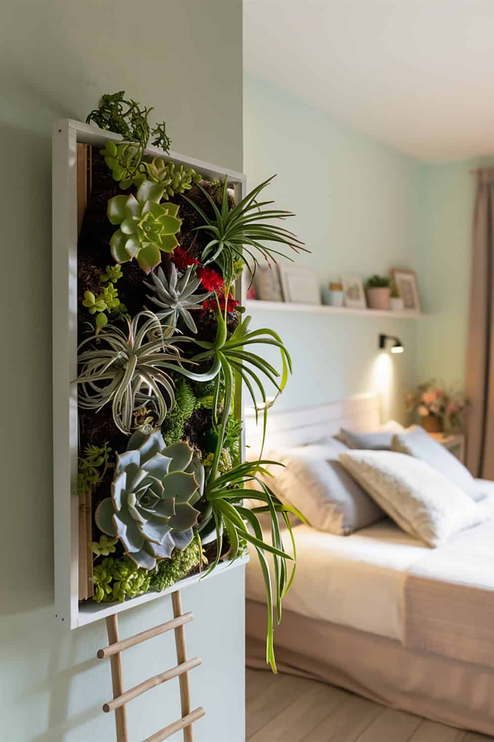 Wall Mounted Vertical Garden for Bedrooms