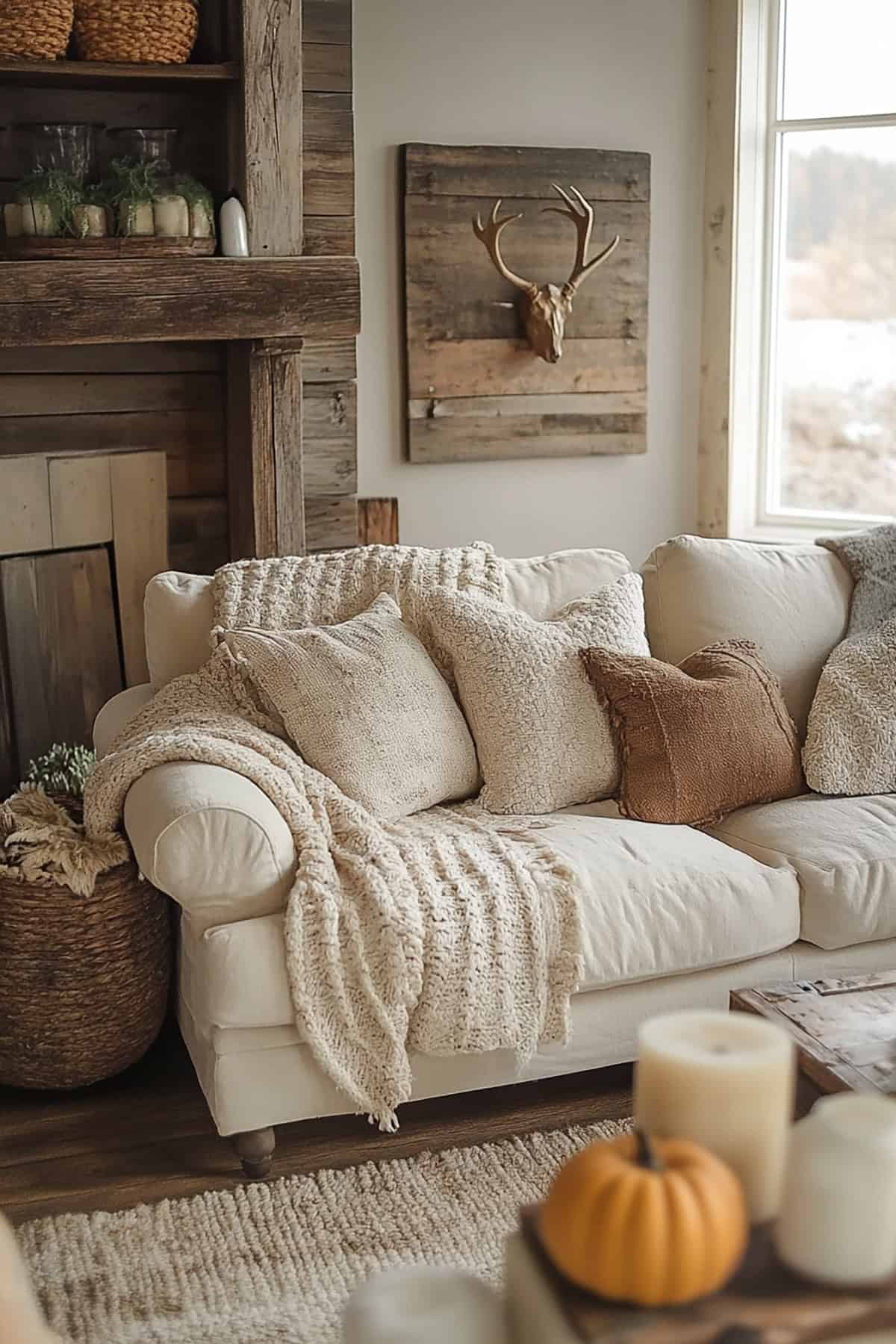 Faux Antler Decor