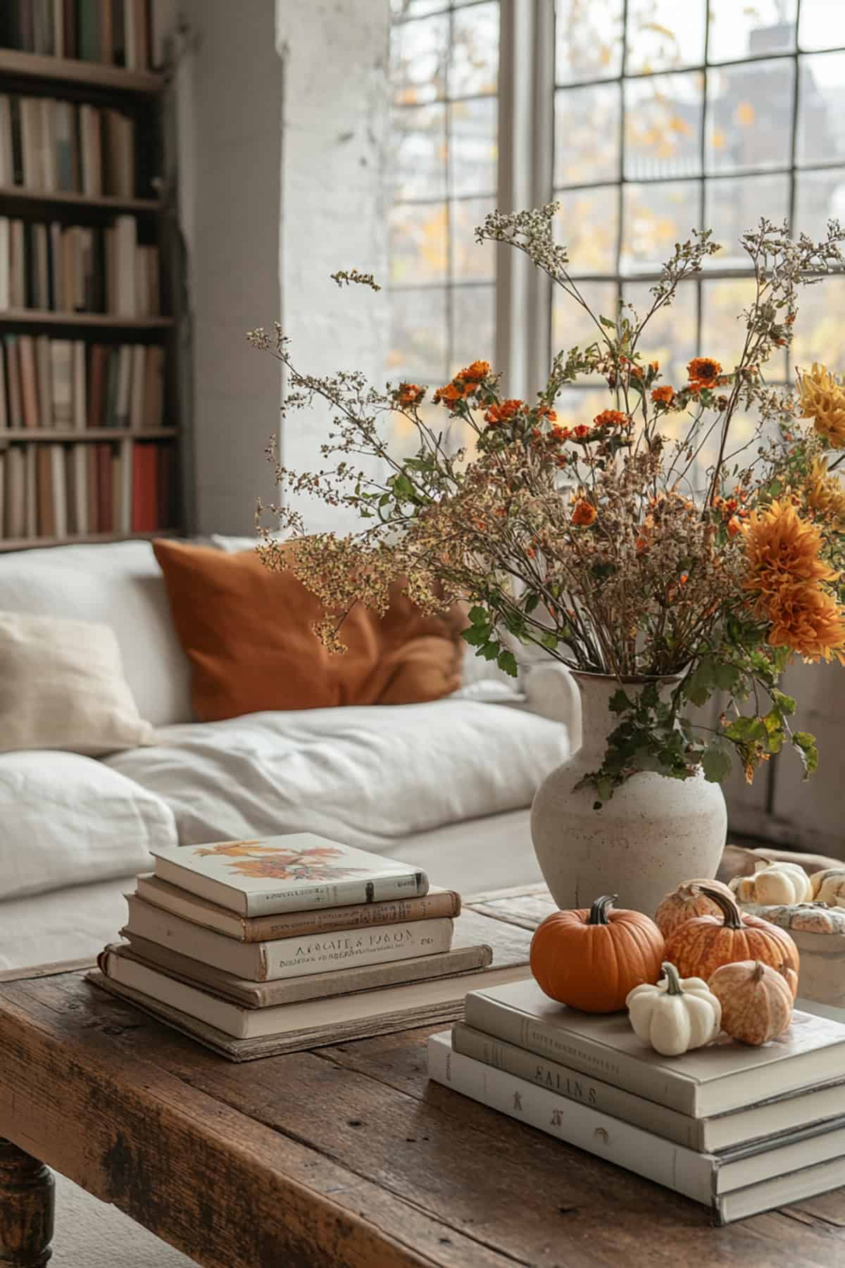 Harvest Themed Coffee Table Books