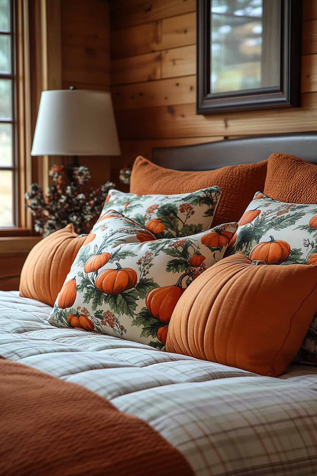 Pumpkin Themed Accent Pillows