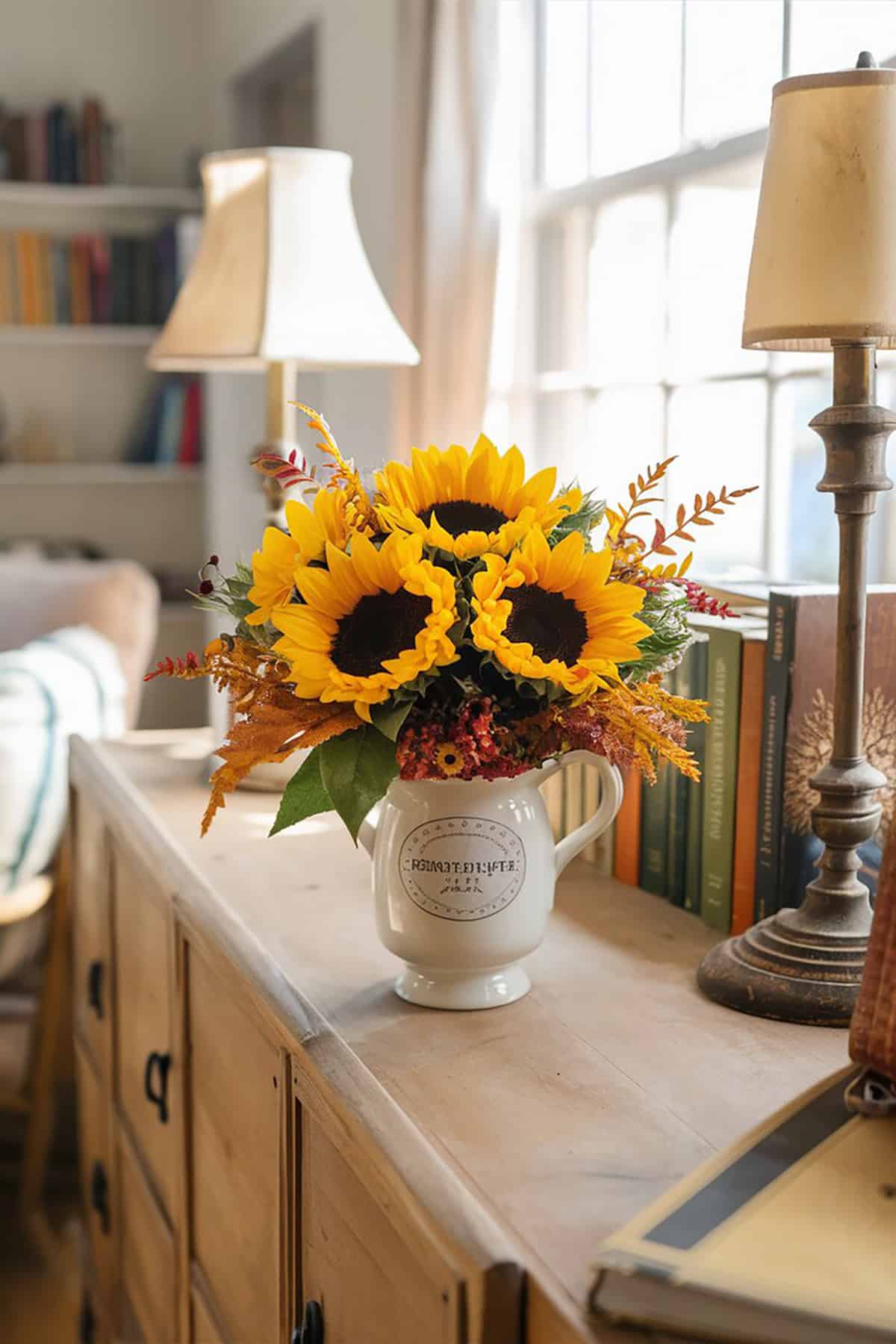 Sunflower Arrangement in Vase