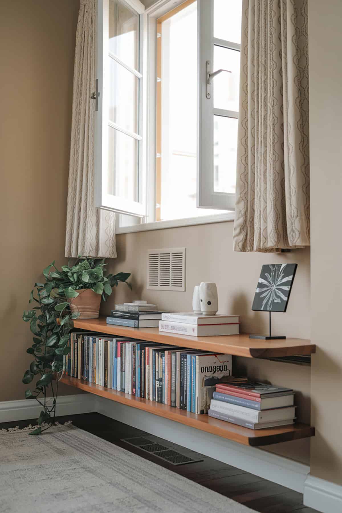 Low Floating Shelf