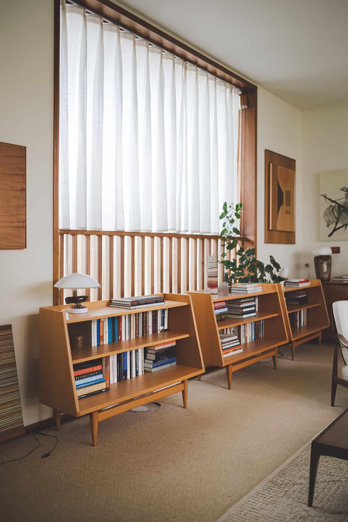 Mid Century Modern Bookshelves