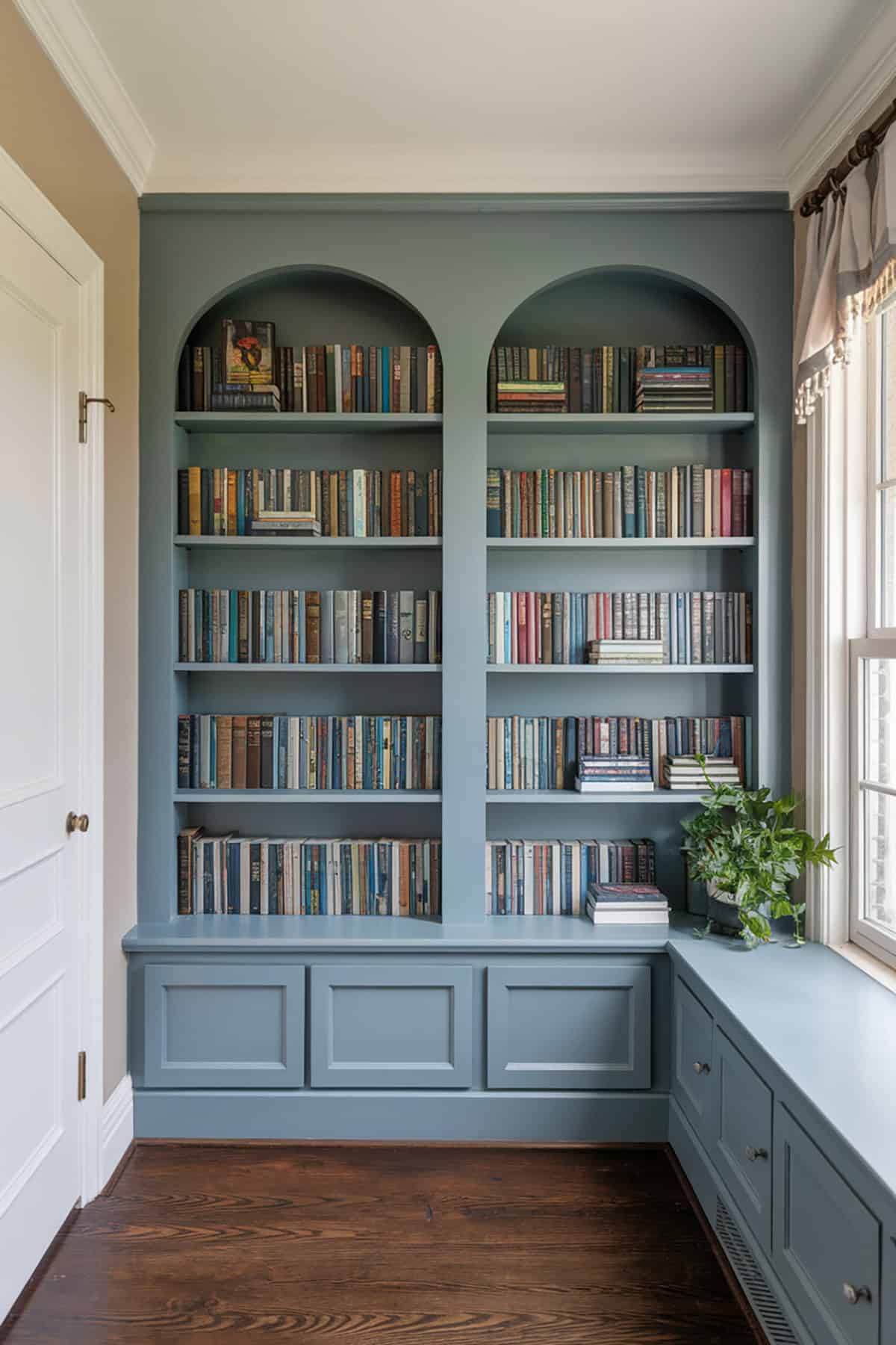 Painted Shelving Unit