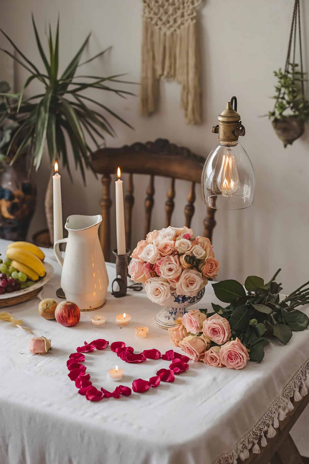 Romantic Bohemian Tablescape