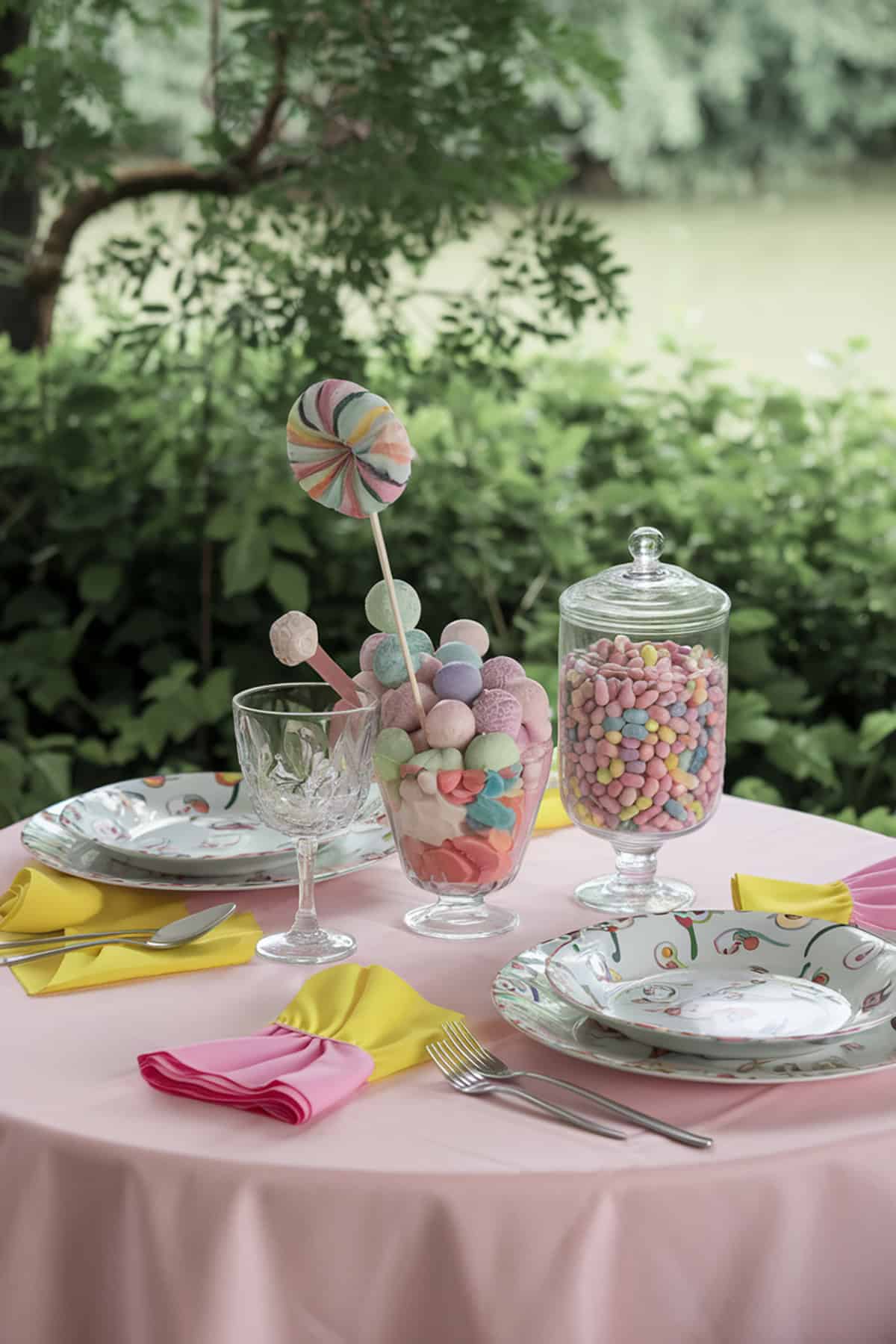 Sweet Candyland Tablescape