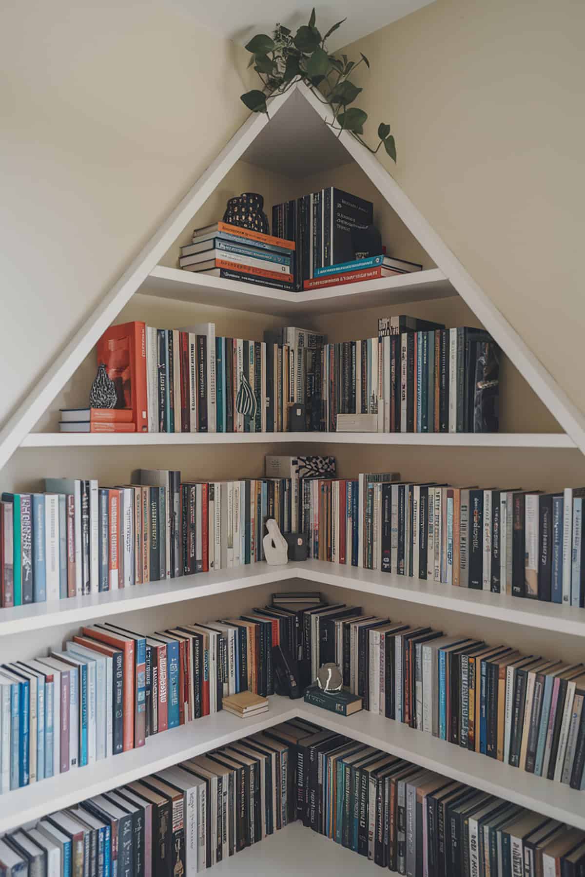 Triangular Corner Shelf