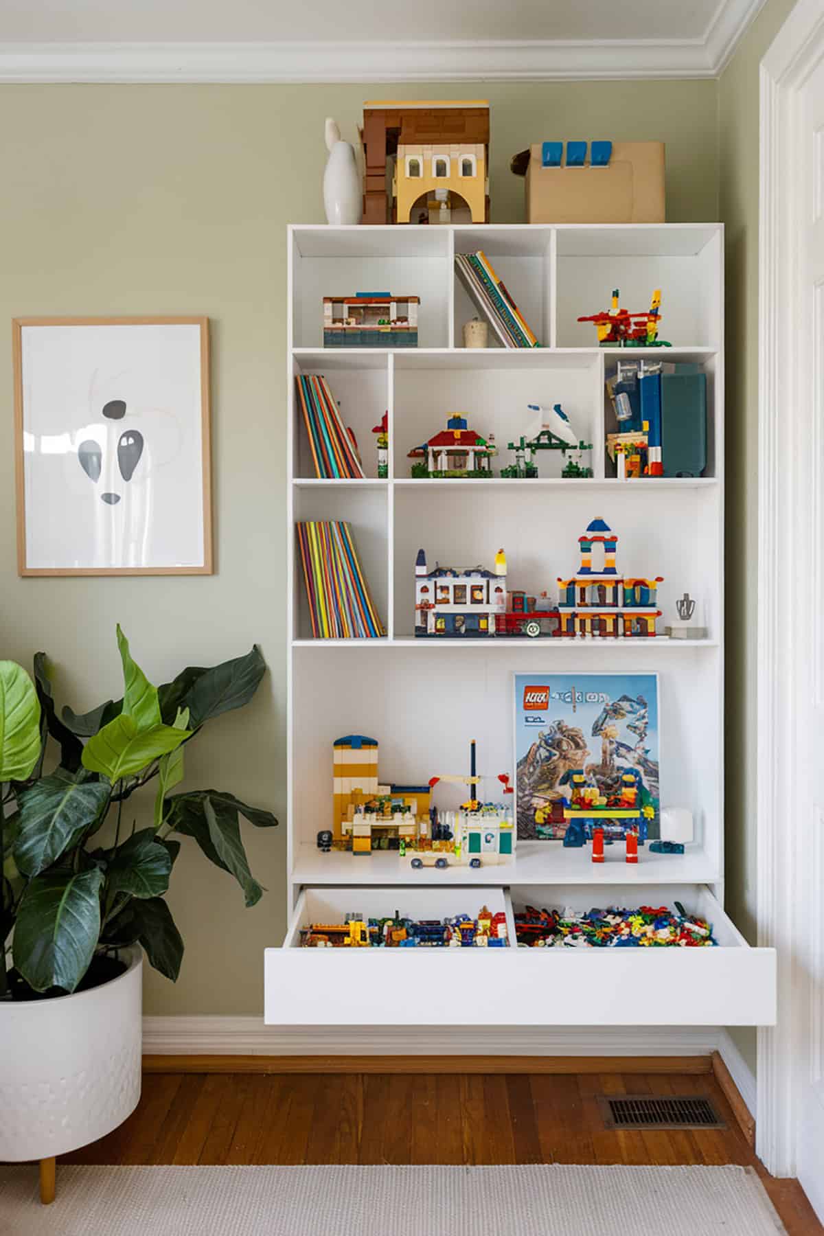 Built In Lego Wall Unit