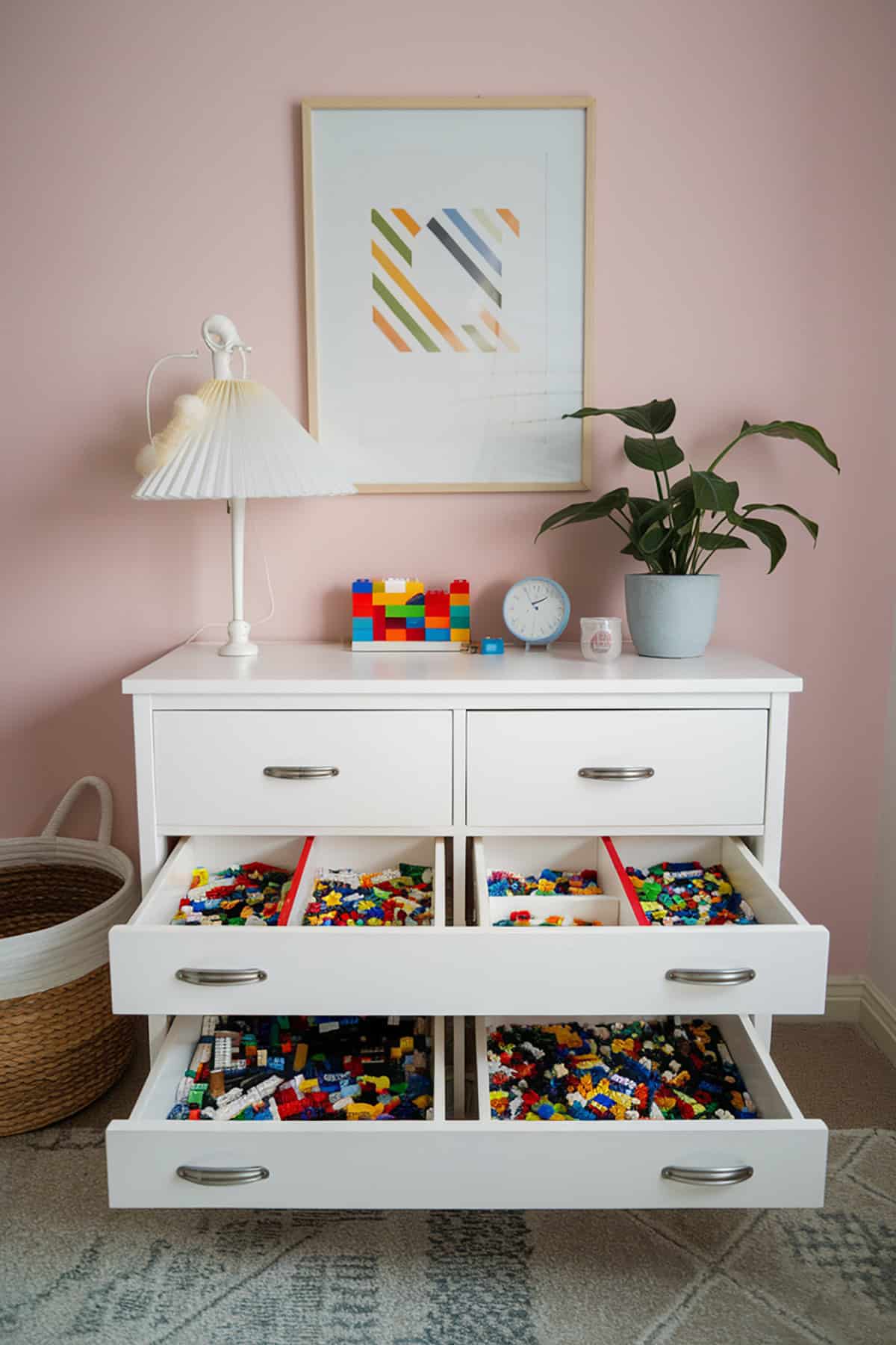 Drawer Dividers in Standard Dresser