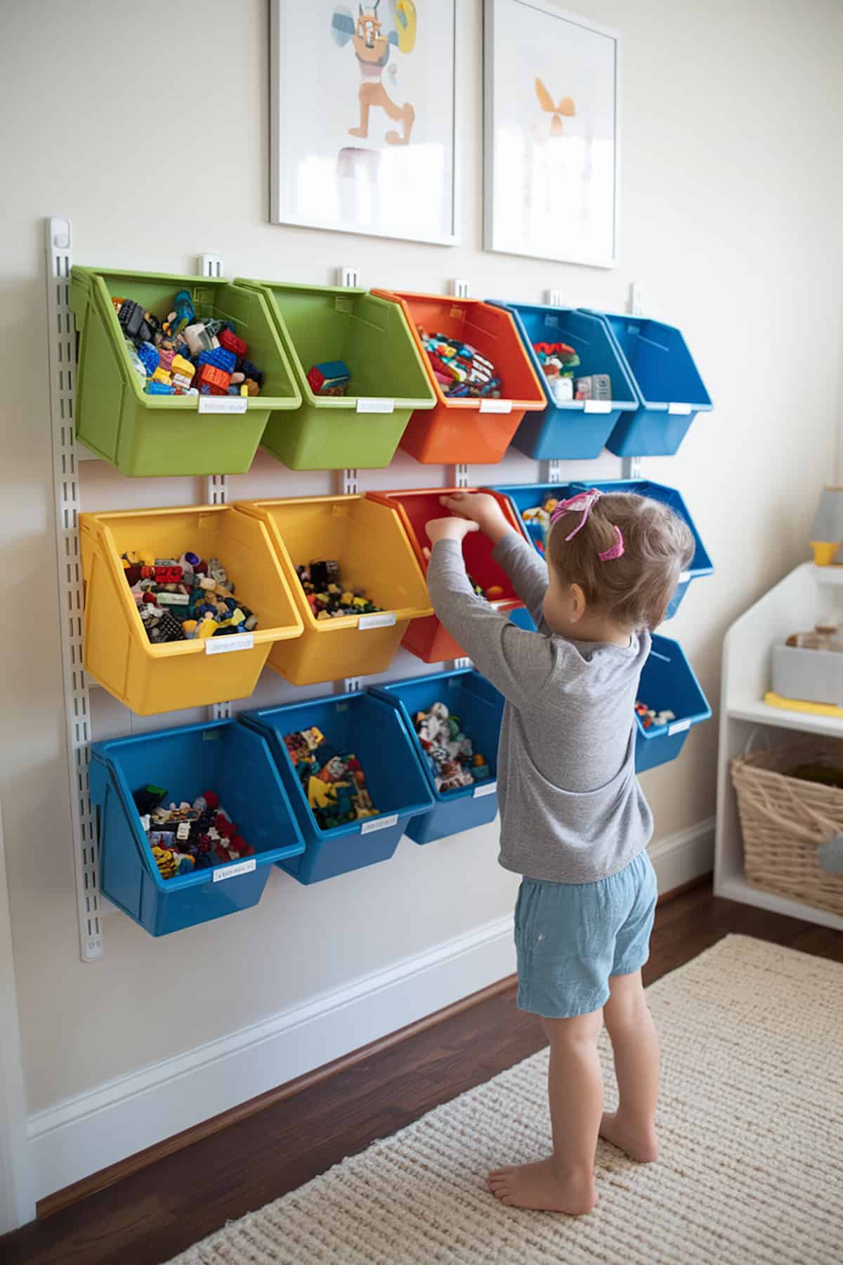 Hanging Wall Bins