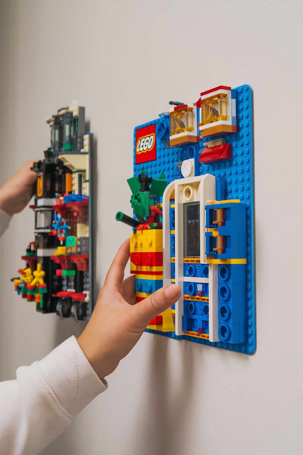 Lego Baseplate Wall Display